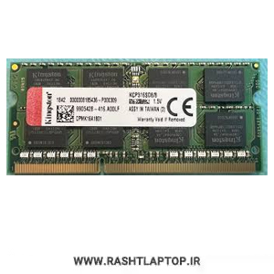 رم لپ تاپ 8 گیگ Kingston DDR3-1600MHZ