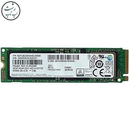 هارد NVME M2 256GB تک شیار سامسونگ